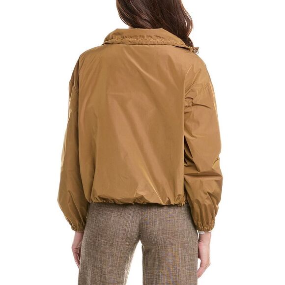 Herno Womens  Drawstring Jacket, Brown - Picture 2 of 3